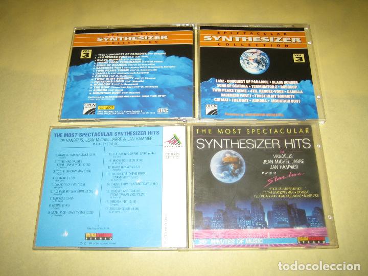 CDs de m&uacute;sica: LOTE DE DOS CDS SYNTHESIZER HITS - Foto 1