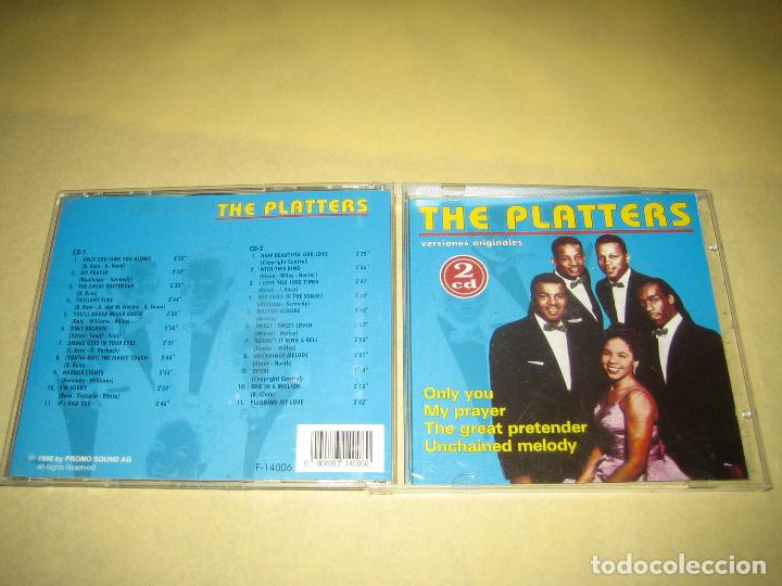 CDs de m&uacute;sica: THE PLATTERS - DOBLE CD - Foto 1