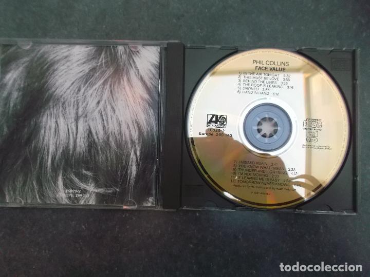 CDs de m&uacute;sica: PHIL COLLINS FACE VALUE ATLANTIC 1981 - Foto 2