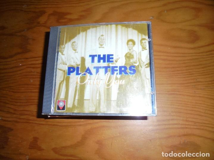 CDs de m&uacute;sica: THE PLATTERS.  ONLY YOU.  CD.  DIVUCSA 1995.  IMPECABLE - Foto 1