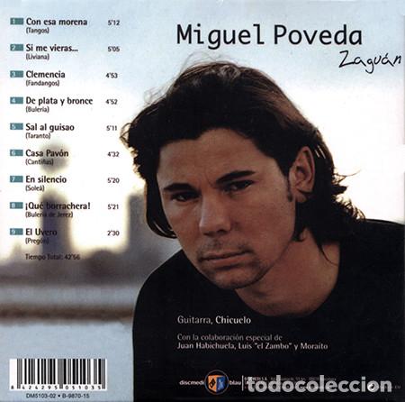CDs de m&uacute;sica: MIGUEL P&Oacute;VEDA / CD LTD DIGIPACK *  ZAGU&Aacute;N * Edici&oacute;n limitada Gatefold - Foto 2