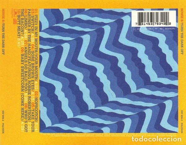 CDs de m&uacute;sica: Howie B - Turn The Dark Off - CD - Foto 2
