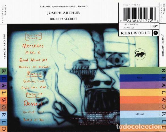 CDs de m&uacute;sica: Joseph Arthur - Big City Secrets - CD - Foto 2