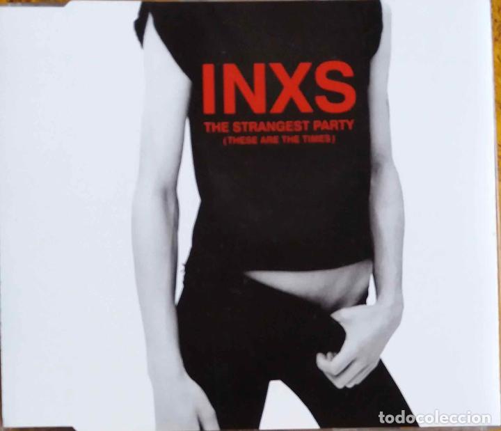 CDs de m&uacute;sica: INXS, THE STRANGEST PARTY. CD SINGLE 4 TEMAS - Foto 1