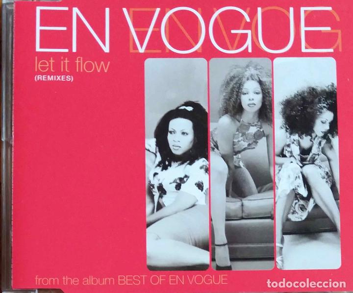 CDs de m&uacute;sica: EN VOGUE. LET IT FLOW. ( REMIXES), CD SINGLE 4 TEMAS - Foto 1