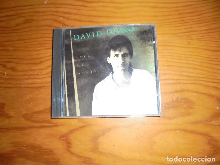 CDs de m&uacute;sica: DAVID DIGGS. TELL ME AGAIN. CD. 1991. IMPECABLE (#) - Foto 1