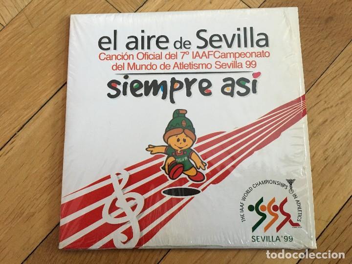 CD de M&uacute;sica: CD EL AIRE DE SEVILLA CANCION OFICIAL DEL 7&ordm; IAAF CAMPEONATO DEL MUNDO DE ATLETISMO SEVILLA 99