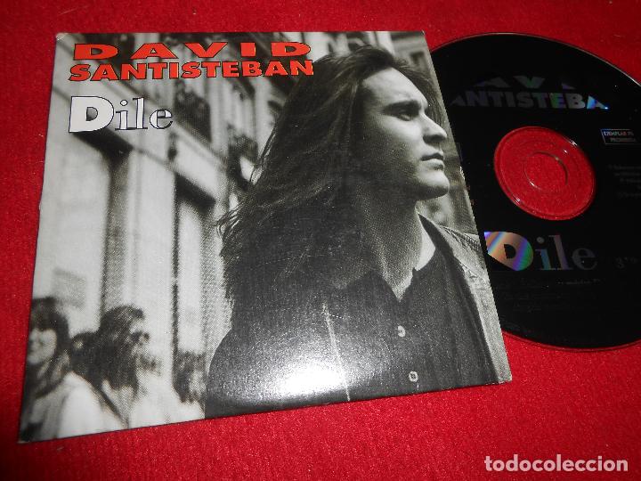 CDs de m&uacute;sica: DAVID SANTISTEBAN DILE CD SINGLE 1995 PROMO - Foto 1