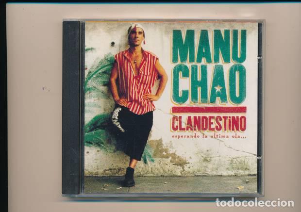 CDs de m&uacute;sica: MANU CHAO - CLANDESTINO CD - Foto 1