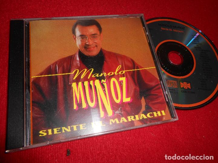 CDs de m&uacute;sica: MANOLO MU&Ntilde;OZ SIENTE EL MARIACHI CD 1995 - Foto 1