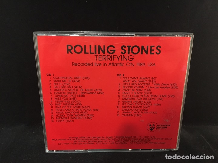 CDs de m&uacute;sica: Rolling Stones - Terrifying - 2 cd Live 1989 - Foto 2