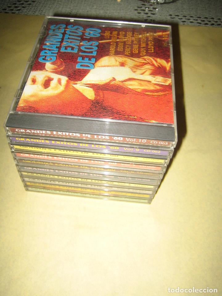 CDs de m&uacute;sica: GRANDES EXITOS DE LOS 60 - LOTE DE 10 CDS - Foto 1