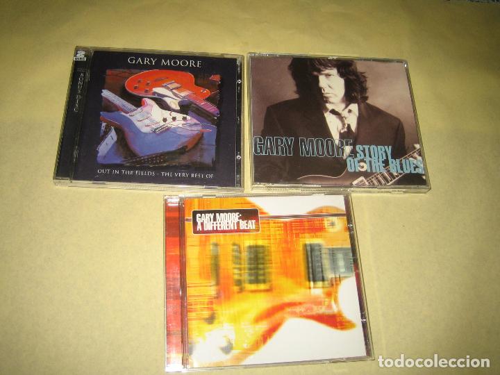 CDs de m&uacute;sica: GARY MOORE - LOTE DE TRES CDS - UNO ES DOBLE CD - Foto 1
