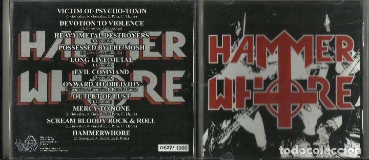 CDs de m&uacute;sica: HAMMERWHORE cd 2005