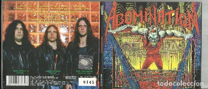 CDs de m&uacute;sica: Abomination cd digipack copia 145 de 2000 - Foto 1