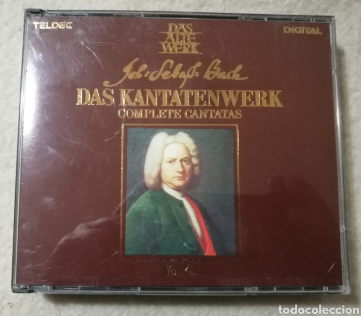 CDs de m&uacute;sica: Box 2CD set Bach Cantatas vol.41 sin libreto - Foto 1