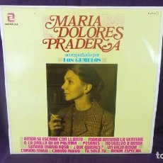 CDs de Música: MARÍA DOLORES PRADERA ACOMPAÑADA POR LOS GEMELOS(LP VINILO) AÑO 1969 MUY BUEN ESTADO,COMO NUEVO. Lote 107594663