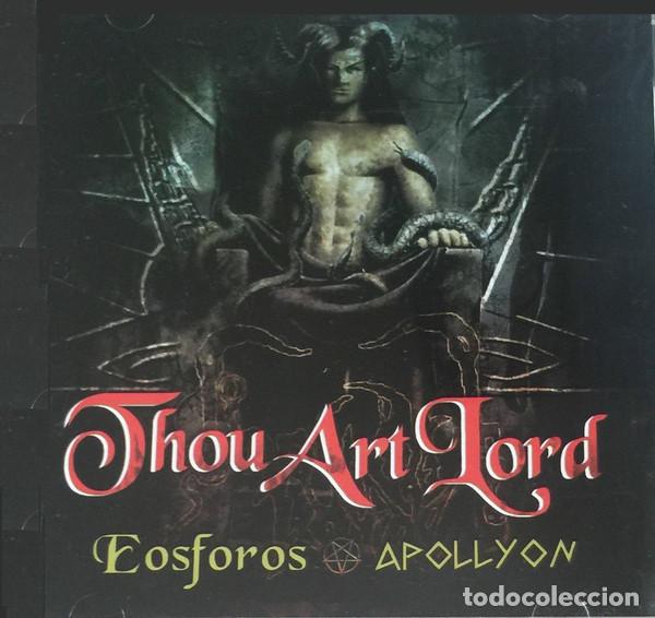 CDs de m&uacute;sica: Thou Art Lord &lrm;&ndash; Eosforos / Apollyon -recopilacion editada en 2013 en brasil-black metal