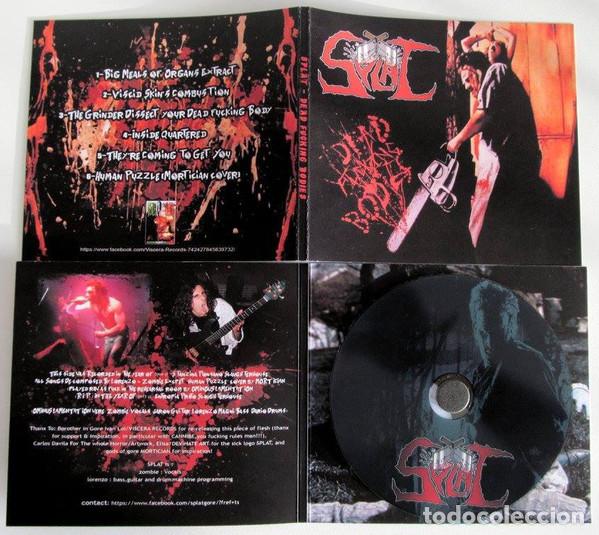 CDs de Musique: Splat -- Dead Fucking Bodies -grind core-formato cd-r