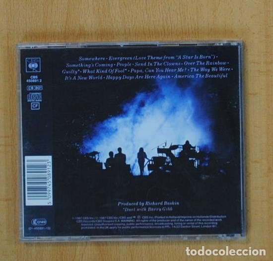 CDs de m&uacute;sica: BARBRA STREISAND - ONE VOICE - CD - Foto 2