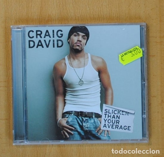 CDs de m&uacute;sica: CRAIG DAVID - SLICKER THAN YOUR AVERAGE - CD - Foto 1