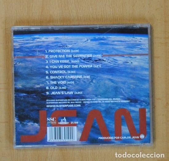 CDs de m&uacute;sica: JEAN - PLANET JEAN - CD - Foto 2