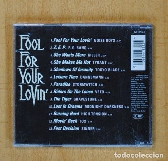 CDs de m&uacute;sica: VARIOS - FOOL FOR YOUR LOVIN - CD - Foto 2
