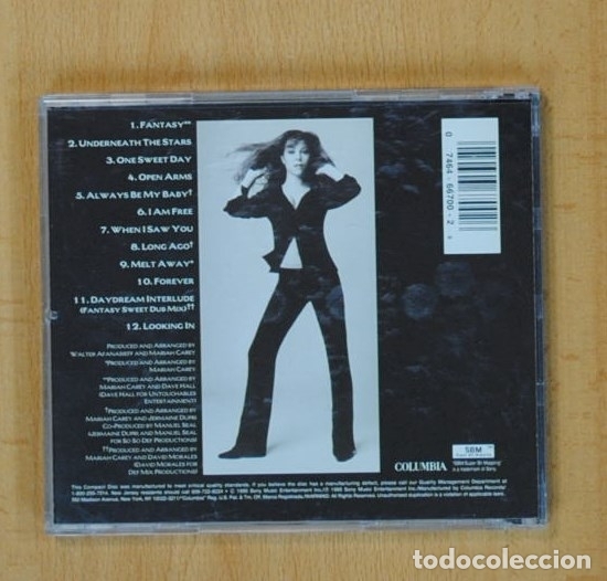CDs de m&uacute;sica: MARIAH CAREY - DAYDREAM - CD - Foto 2