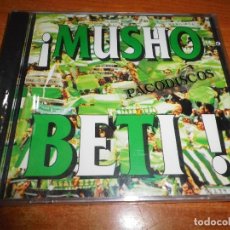 CDs de Música: MUSHO BETI HIMNO CLUB DE FUTBOL REAL BETIS (SEVILLA) CD PRECINTADO JAVIER BONILLA LOLO ORTEGA . Lote 107743055