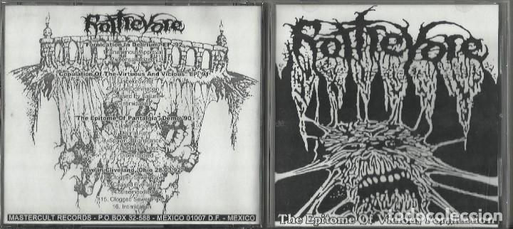 CDs de Musique: Rottrevore cd no oficial The epitome of vicious fornication rareza