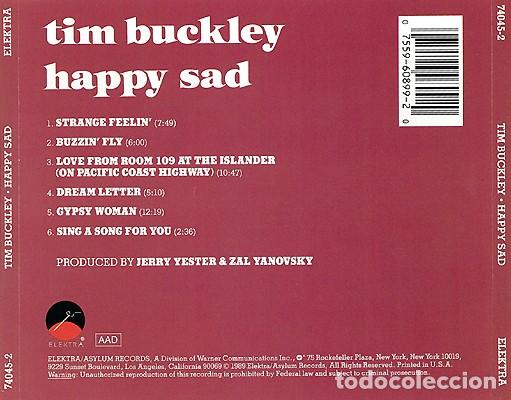CDs de m&uacute;sica: Tim Buckley - Happy Sad - CD - Foto 2