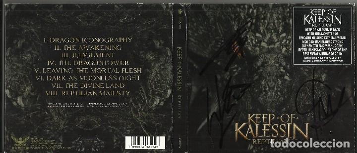 CDs de Musique: Keep Of Kalessin &lrm;CD + DVD DIGIPACK Reptilian NORUEGA 2010.FIRMADO POR EL GRUPO