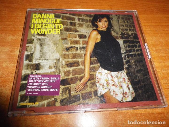 CDs de m&uacute;sica: DANNI MINOGUE I Begin to wonder CD SINGLE 2003 PORTADA DE PLASTICO ALEMANIA CONTIENE 3TEMAS + VIDEO