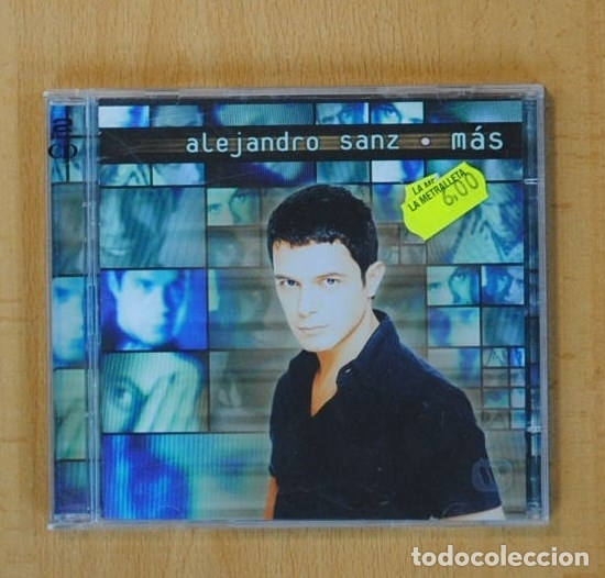 CDs de m&uacute;sica: ALEJANDRO SANZ - MAS - CD - Foto 1