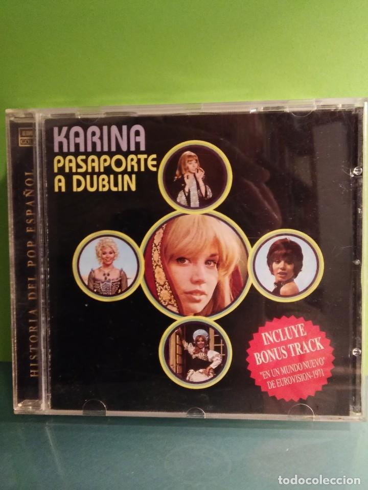 CDs de m&uacute;sica: CD. KARINA. PASAPORTE A DUBL&Iacute;N. PRECINTADO. - Foto 1