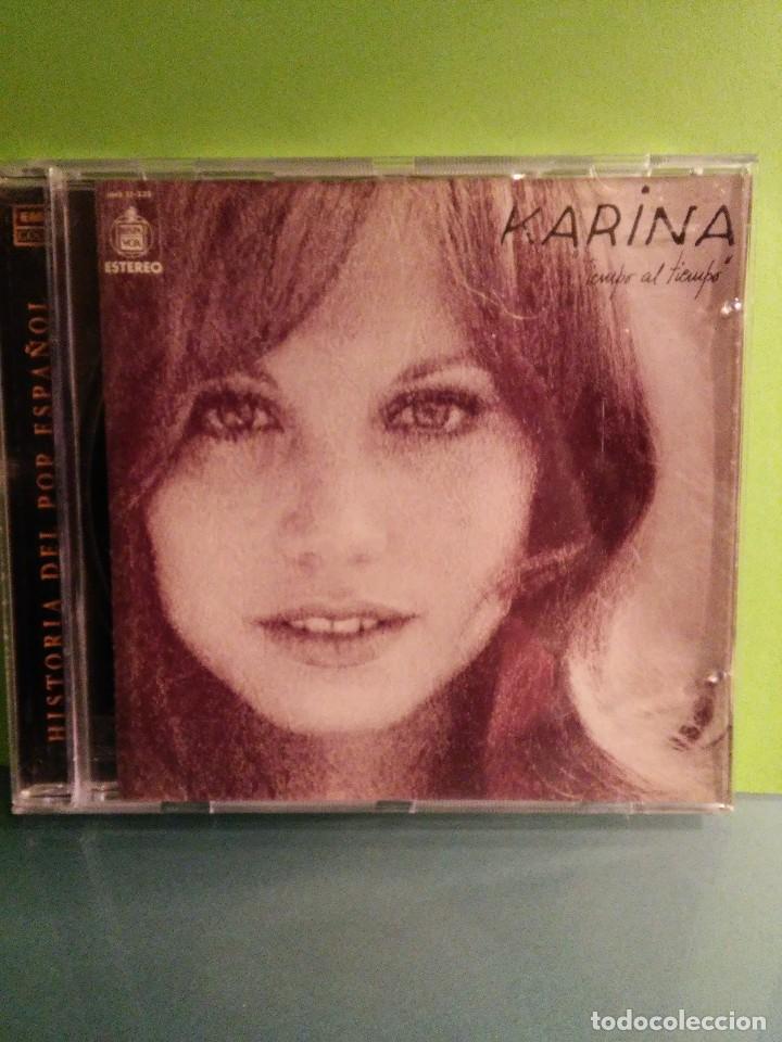 CDs de m&uacute;sica: CD. KARINA. TIEMPO AL TIEMPO. - Foto 1