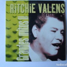 CDs de Música: CD. RITCHIE VALENS, COLECCIÓN GRANDES MITOS II CON 5 TEMAS.. Lote 108018415