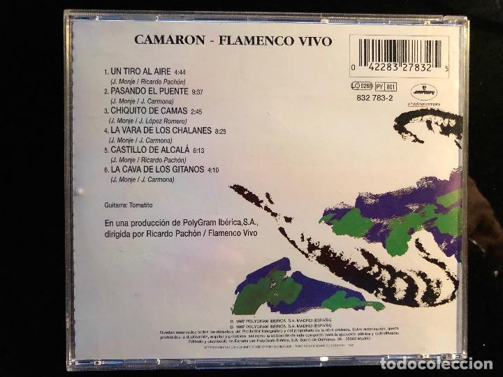 CDs de m&uacute;sica: Camar&oacute;n con Tomatito - Foto 2