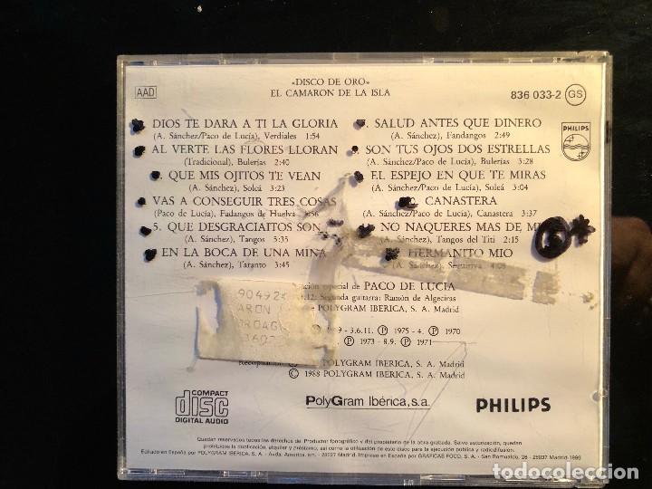 CDs de m&uacute;sica: Camar&oacute;n de la Isla con Paco de Luc&iacute;a - Foto 2