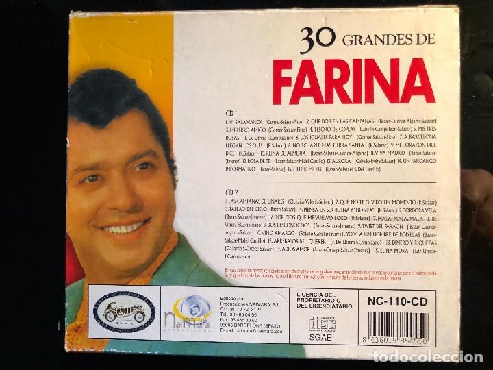CDs de m&uacute;sica: 30 grandes &eacute;xitos de Rafael Farina 2 cd - Foto 2