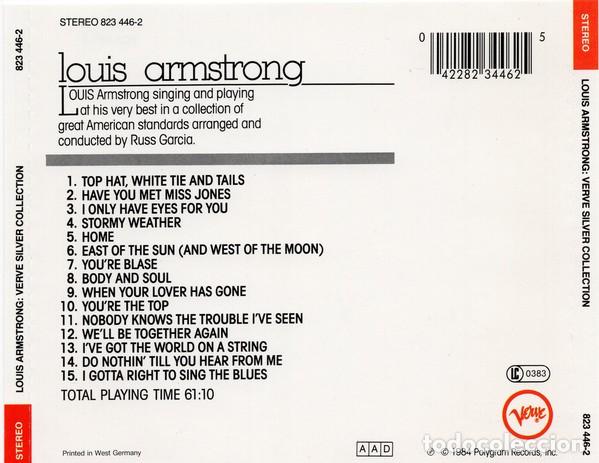 CDs de m&uacute;sica: Louis Armstrong - The Silver Collection - CD - Foto 2