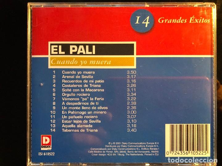 CDs de m&uacute;sica: 14 grandes &eacute;xitos de El Pali - Foto 2