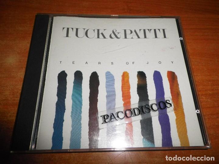 Musik-CDs: TUCK & PATTI Tears of joy CD ALBUM DEL A&Ntilde;O 1988 WEST GERMANI CONTIENE 10 TEMAS TIME AFTER TIME