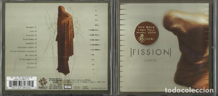 CDs de m&uacute;sica: FISSION cd CRATER 2004