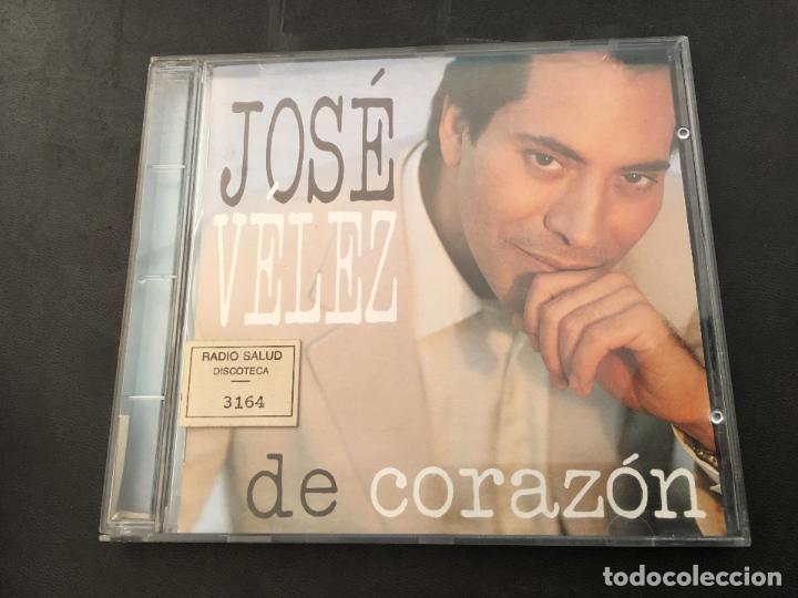 CDs de m&uacute;sica: JOSE VELEZ (DE CORAZON ) CD 10 TRACK (CDI13) - Foto 1