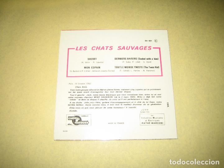 CDs de m&uacute;sica: LES CHATS SAUVAGES - CD - Foto 2