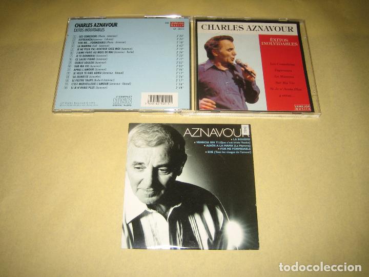 CDs de m&uacute;sica: CHARLES AZNAVOUR - LOTE DE DOS CDS - Foto 1