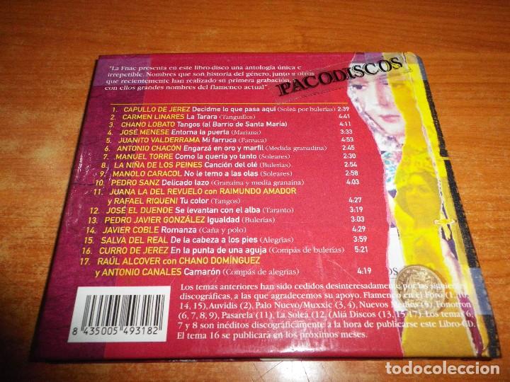 CDs de Música: PANORAMA DEL FLAMENCO CD ALBUM DIGIPACK LIBRO EDICIÓN EXCLUSIVA FNAC CAPULLO DE JEREZ CHANO LOBATO - Foto 4 - 108398539