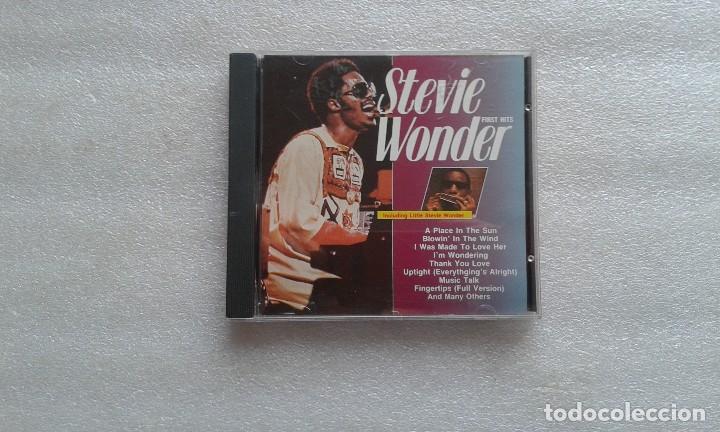 CDs de m&uacute;sica: STEVIE WONDER - FIRST HITS CD 1989 - Foto 1