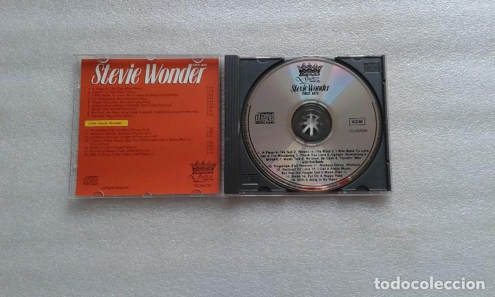 CDs de m&uacute;sica: STEVIE WONDER - FIRST HITS CD 1989 - Foto 2